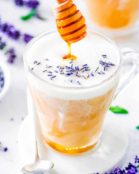 Honey Lavender Latte